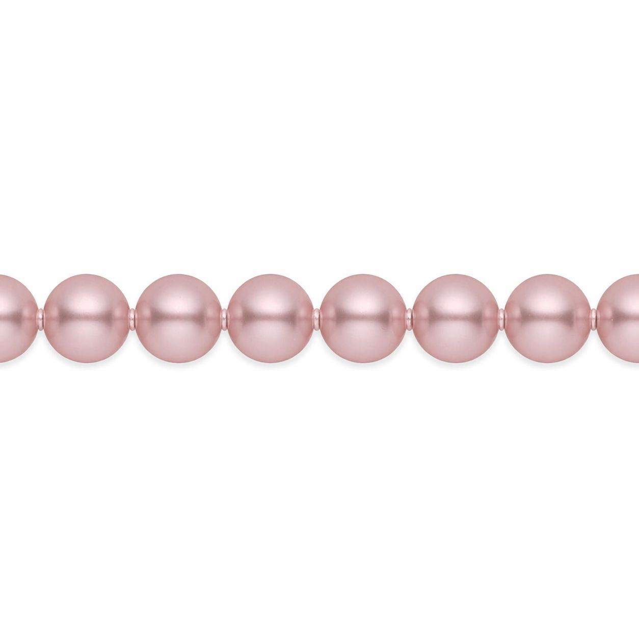  Kājas ķēdīte ar tumši rozā pērlēm 