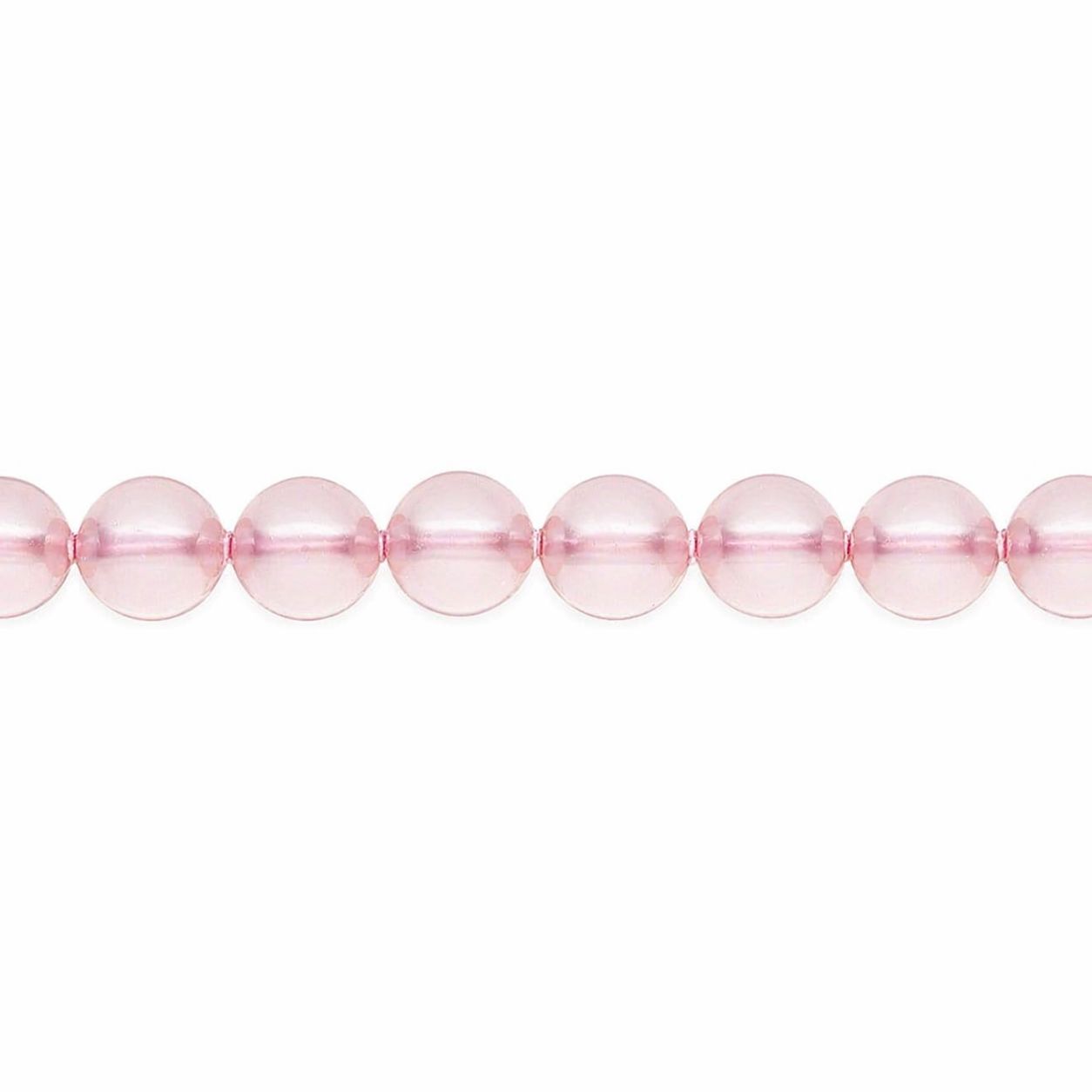  Kājas ķēdīte ar rozā pērlēm 