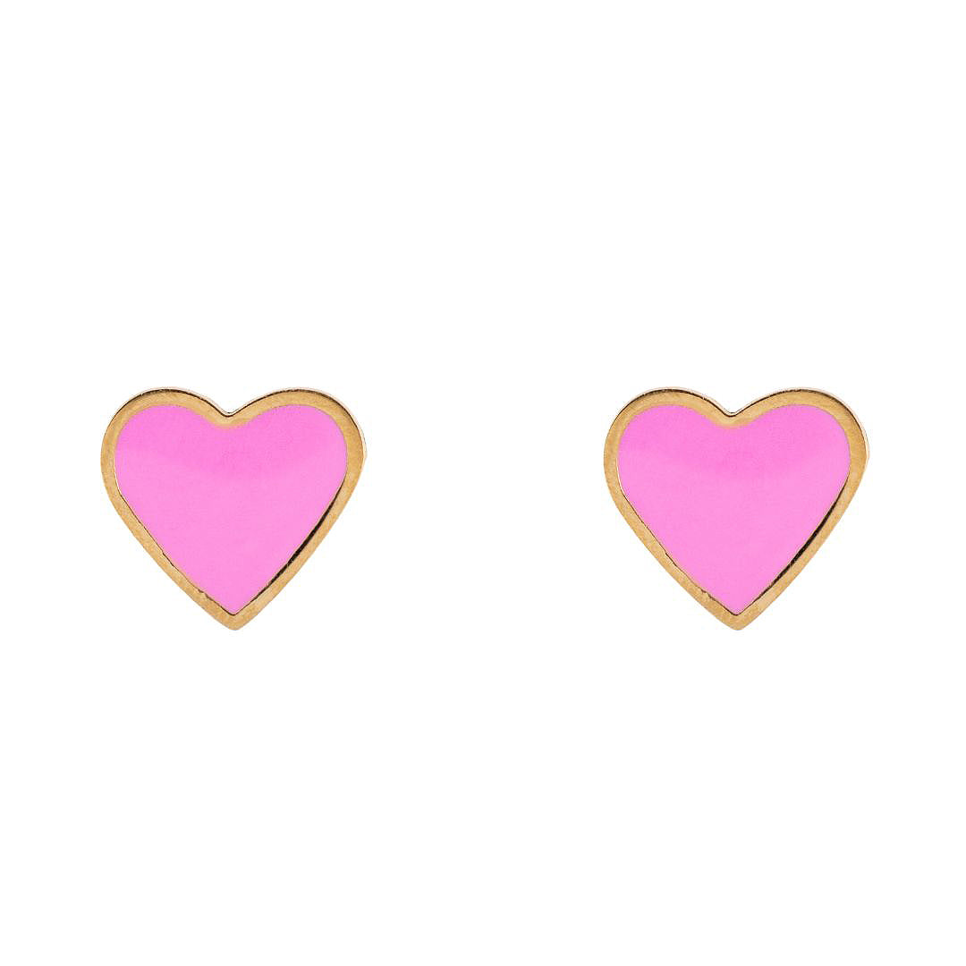 Antialerģiski bērnu nagliņauskari 'MERIDA' rozā