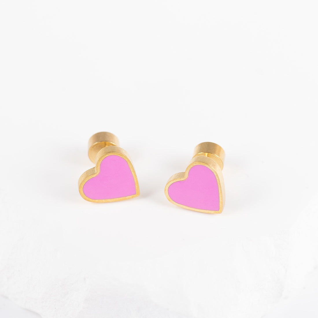 Antialerģiski bērnu nagliņauskari 'MERIDA' rozā