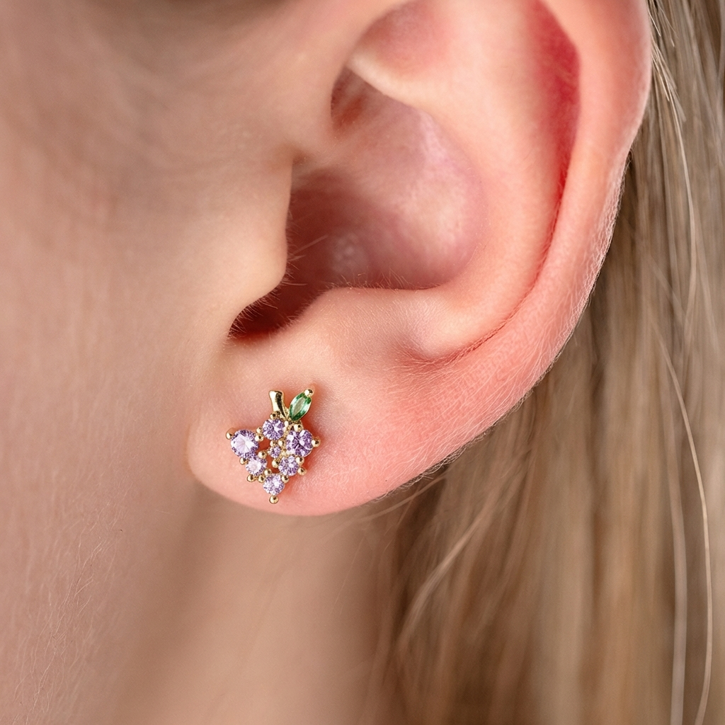 Antialerģiski bērnu nagliņauskari 'VĪNOGA'