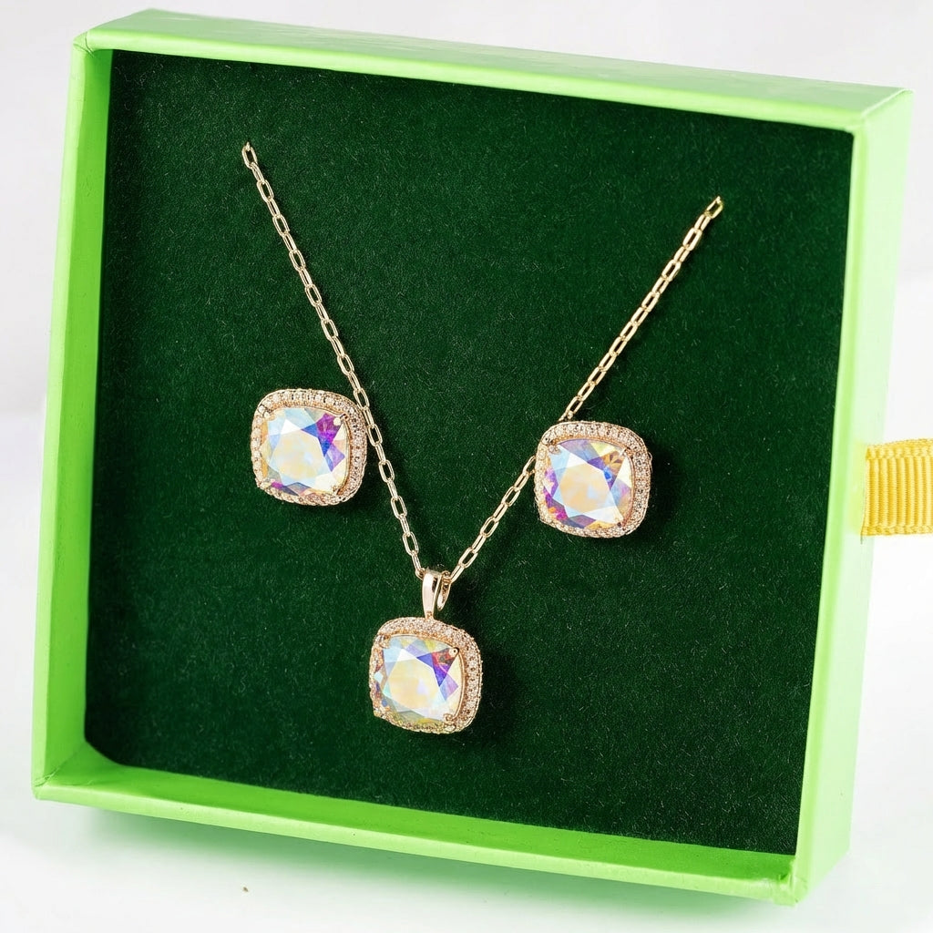 Mirdzošs rotu komplekts hameleons