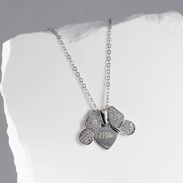 Personalizēta kaklarota ar gravējumu 'TAURENĪTIS'