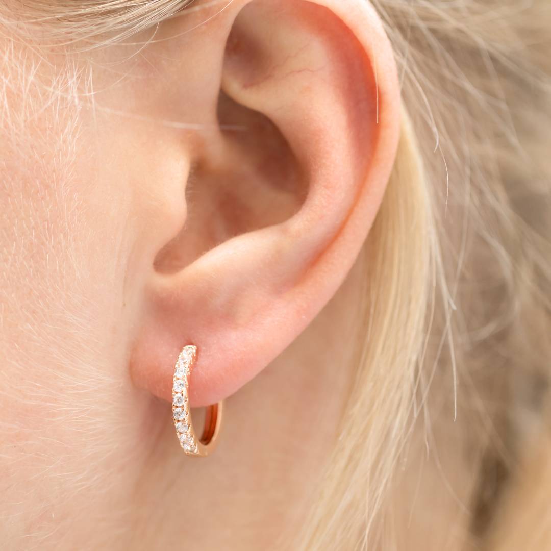 Antialerģiski auskari transformeri - riņķītis