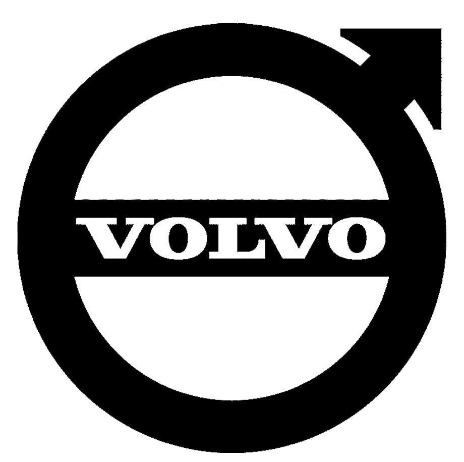 Vīriešu atslēgu piekariņš ar mašīnas Volvo logo